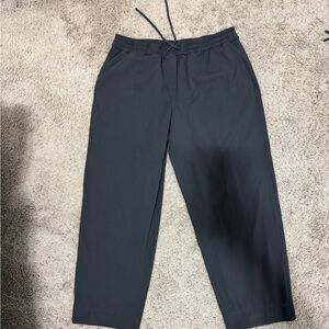 lululemon athletica Charcoal Gray Trousers- tapered leg luxtreme